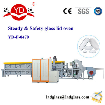Ce Certificate Electric Glass Pot Lid Tempering Machinery